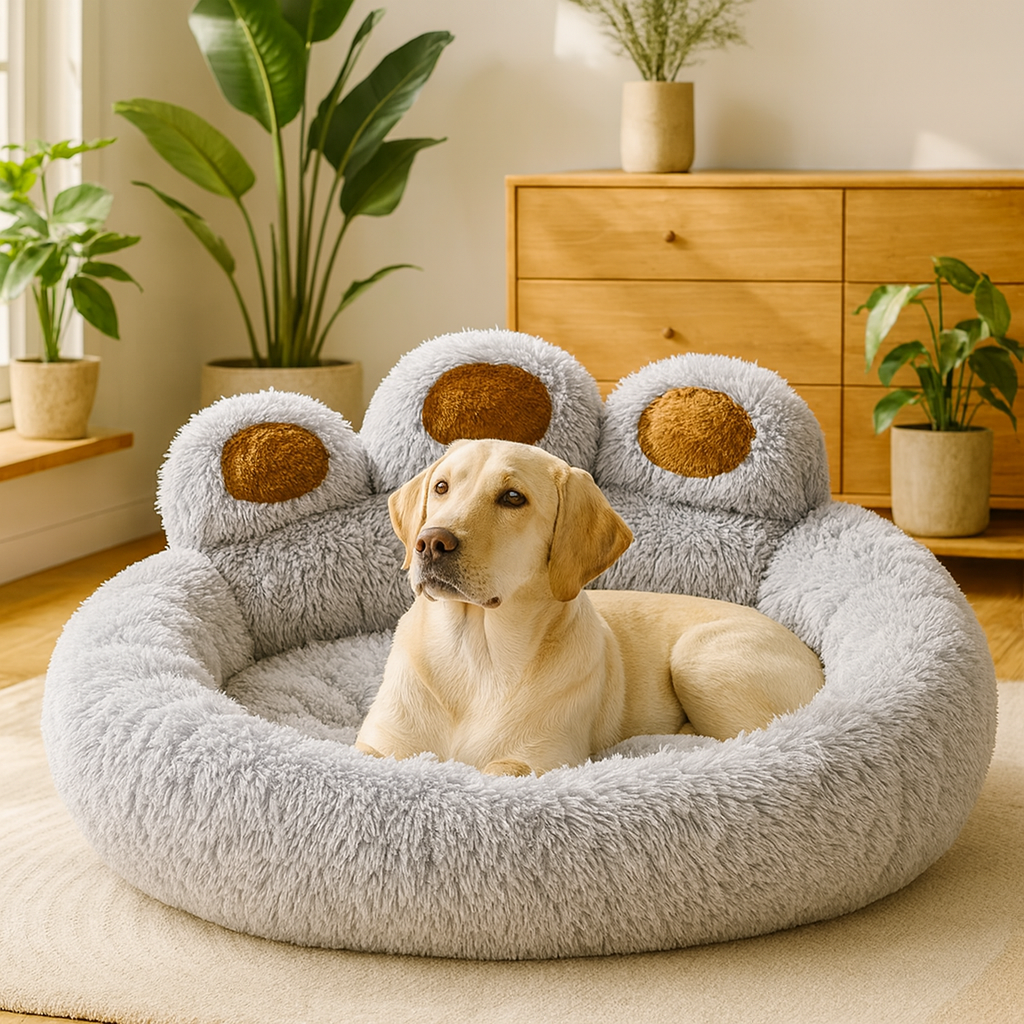 Lit en Peluche Confortable pour Chiens & Chats